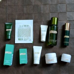 Deluxe samples of lamer la mer and guerlain